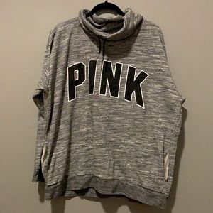 XL Grey PINK sweatshirt